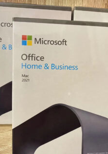 Office 2021 Home and Business for Mac Retail Box