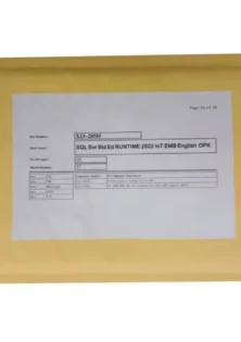 SQL Server 2022 Standard  DVD Full Package