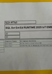 SQL Server 2025 Enterprise DVD Full Package